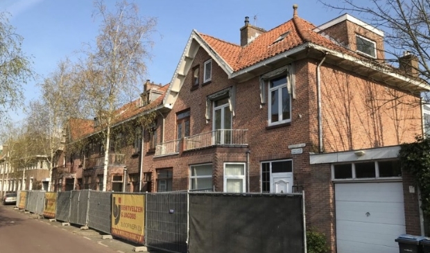 De panden zijn al onbewoonbaar gemaakt.