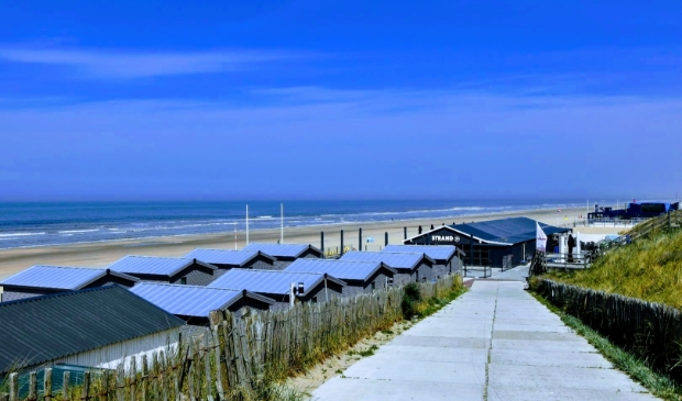 <p>De strandopgang bij Zandvoort.</p>