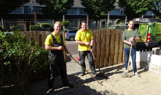 Martijn Bok (links), Paul Urbach en Joop van Leeuwen.