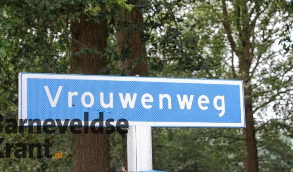 De Vrouwenweg in Zwartebroek.