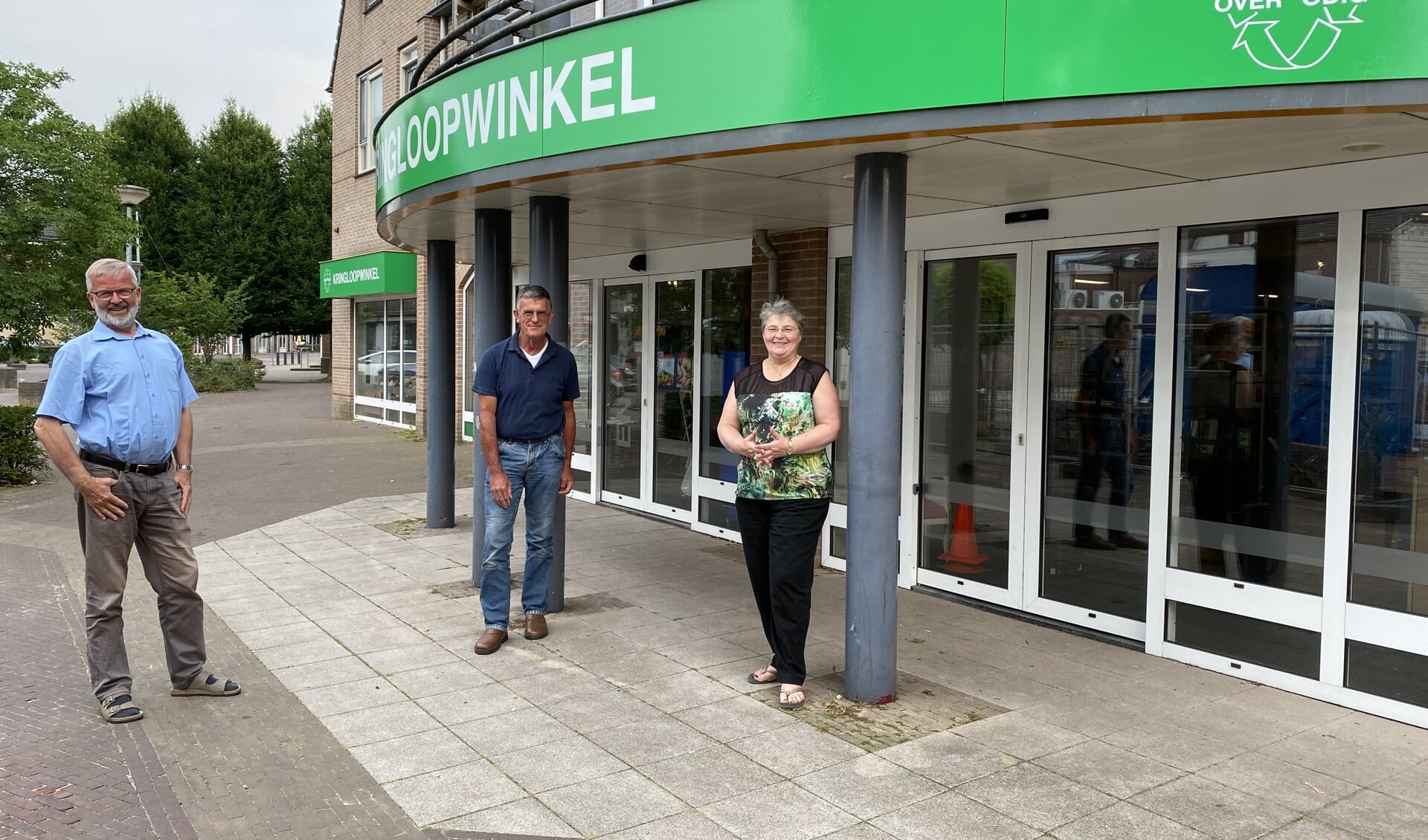 Van links naar rechts: Bert van de Pol, Cornelis Klomp en Anke Huizing. 