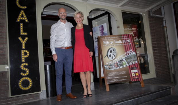 Burgemeester Iris Meerts met partner