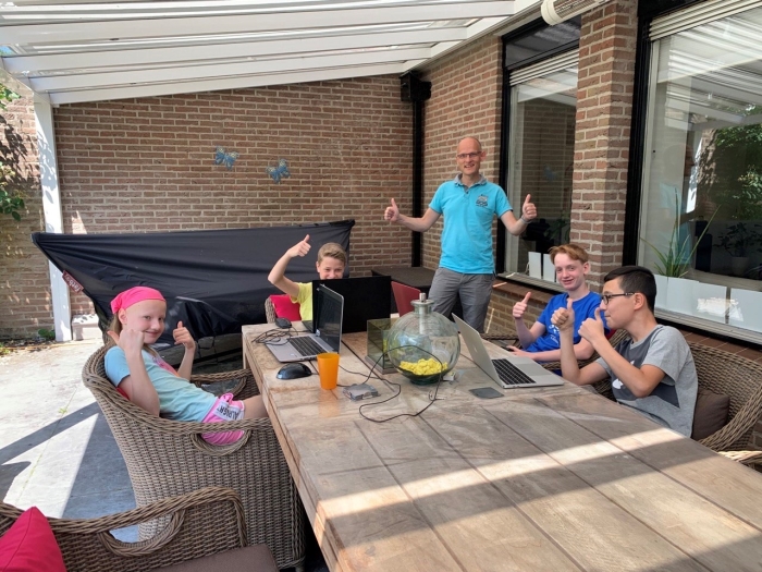 7e plek voor Vera, Jeroen, Figgo en Daniel van de Valkenheuvel!