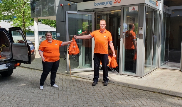 Medewerkers van Beweging 3.0 ontvingen vorige week een blijk van waardering.