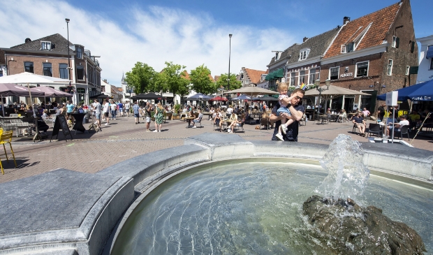 Terrassen weer open