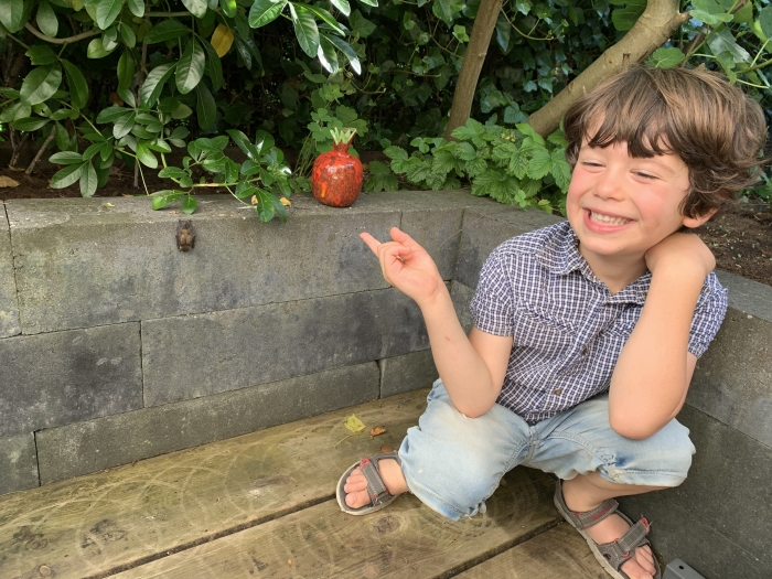 Levi met vleermuis