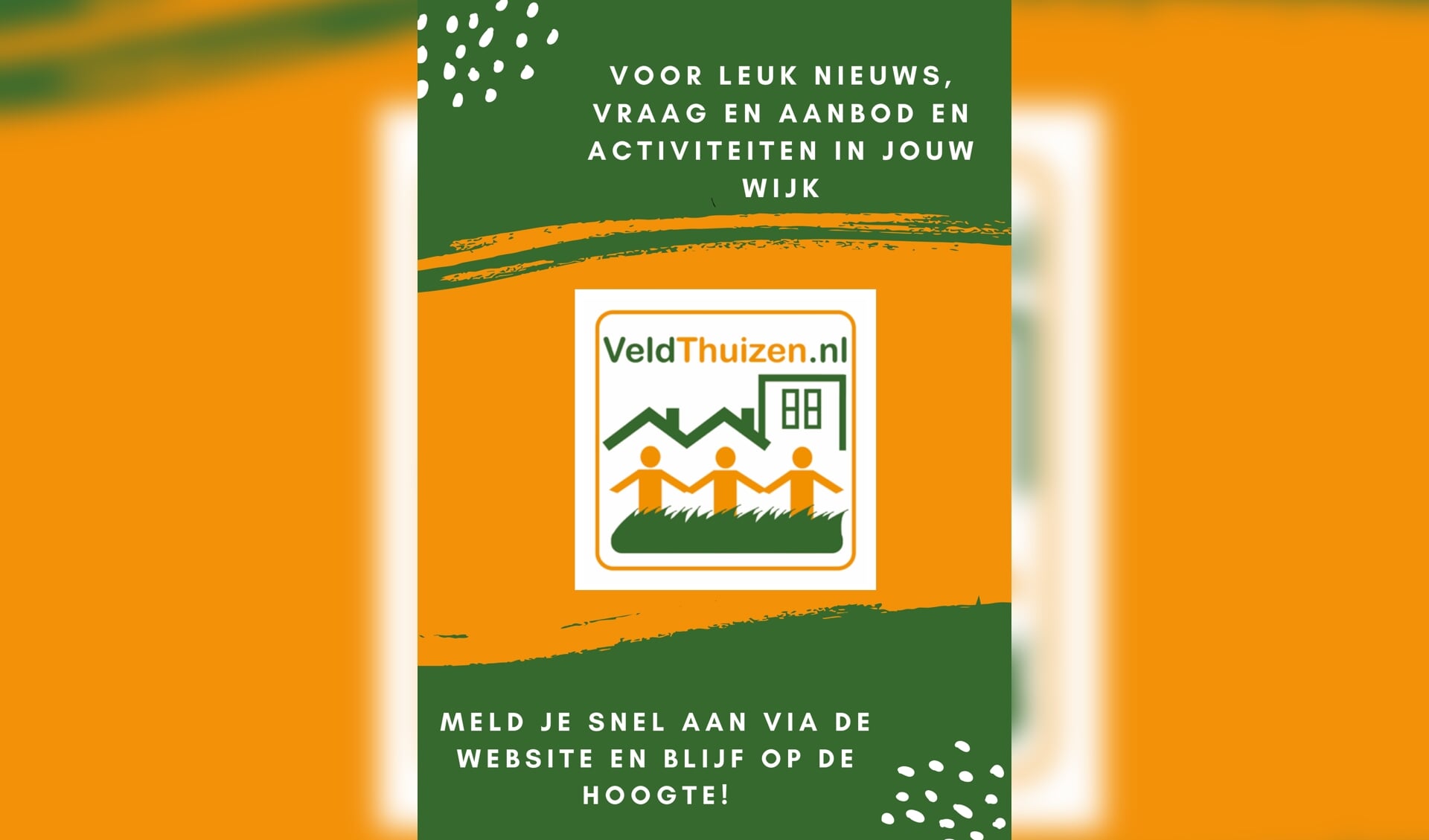 Uitnodiging voor aanmelding VeldThuizen.nl