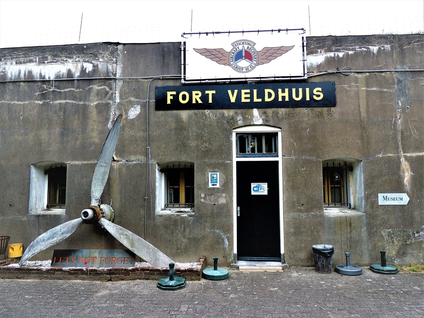 Fort Veldhuis in Beverwijk.