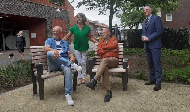 Burgemeester Isabella met initiatiefnemers