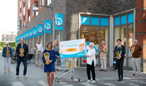 <p>Het filiaal van Hoogvliet op Castellum, tijdens een eerdere actie voor een goed doel</p>