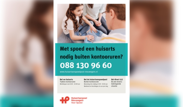 Belangrijk om te weten als je 's avonds of in het weekend een huisarts wil spreken