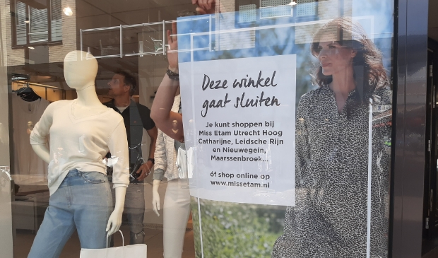 Leegstaande winkel het rond