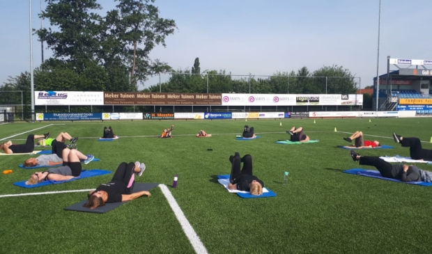 Sporten kan weer, maar dan wel op 1,5 meter afstand.