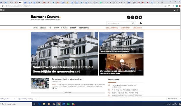 De nieuwe website ziet er eigentijdser uit.
