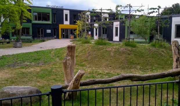 Nieuwbouw op het terrein van De Vosheuvel.