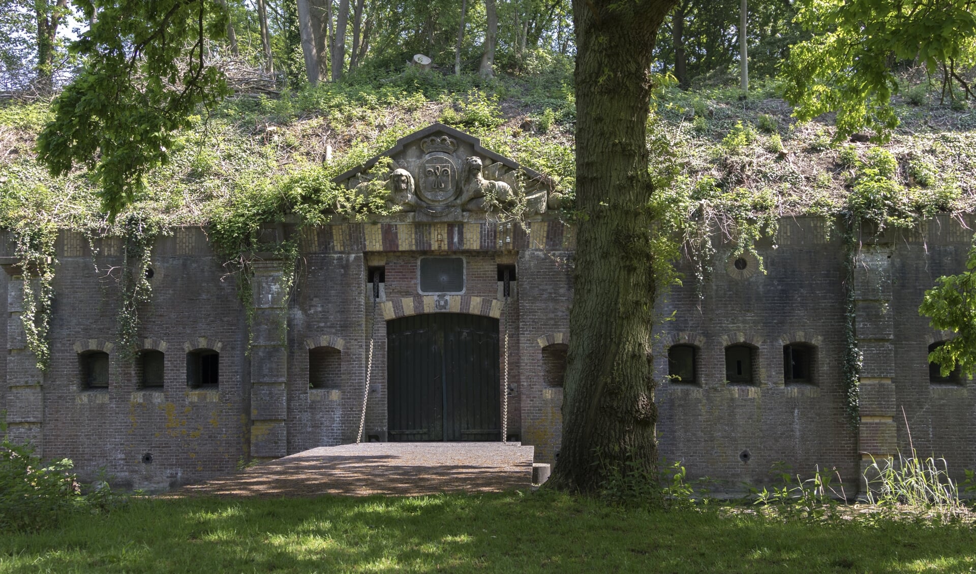 Reduit van het fort bij Rijnauwen