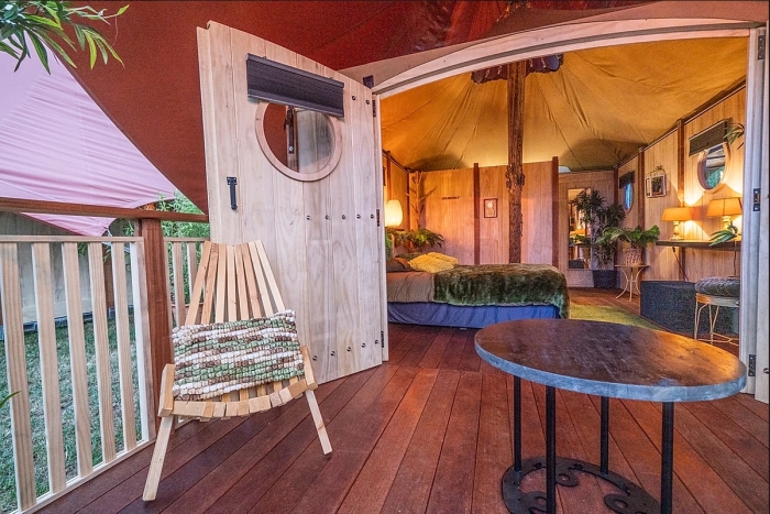 Dormer Cabin bij Glamp Outdoor Camp Veluwe