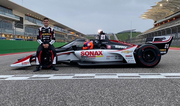Rinus van Kalmthout zijn livery eerder dit jaar op Circuit of the Americas.