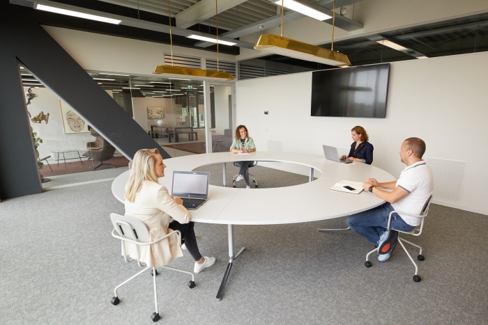 Coronaproof vergaderen en flexwerken in De Nieuwe Stad Flexplek
