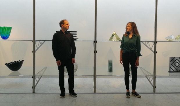 Musicus Laurens de Boer en kunstenares Pascale Lefebvre.