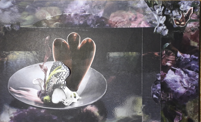 In workshop gemaakte collage
