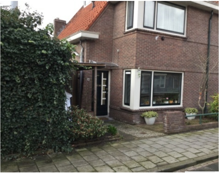 De woning van Hans Molengraaf in Gorinchem