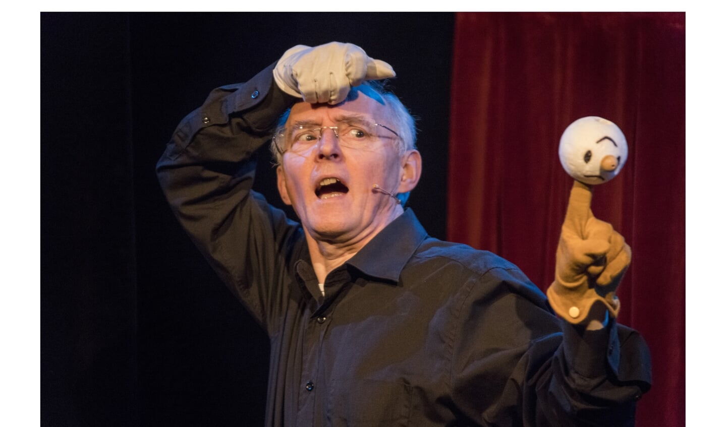 Koos Wieman met Theatercabaret