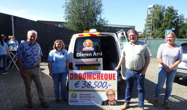 Het Dierenasiel Gorinchem kreeg donderdag 30 juli een mooie verrassing.
