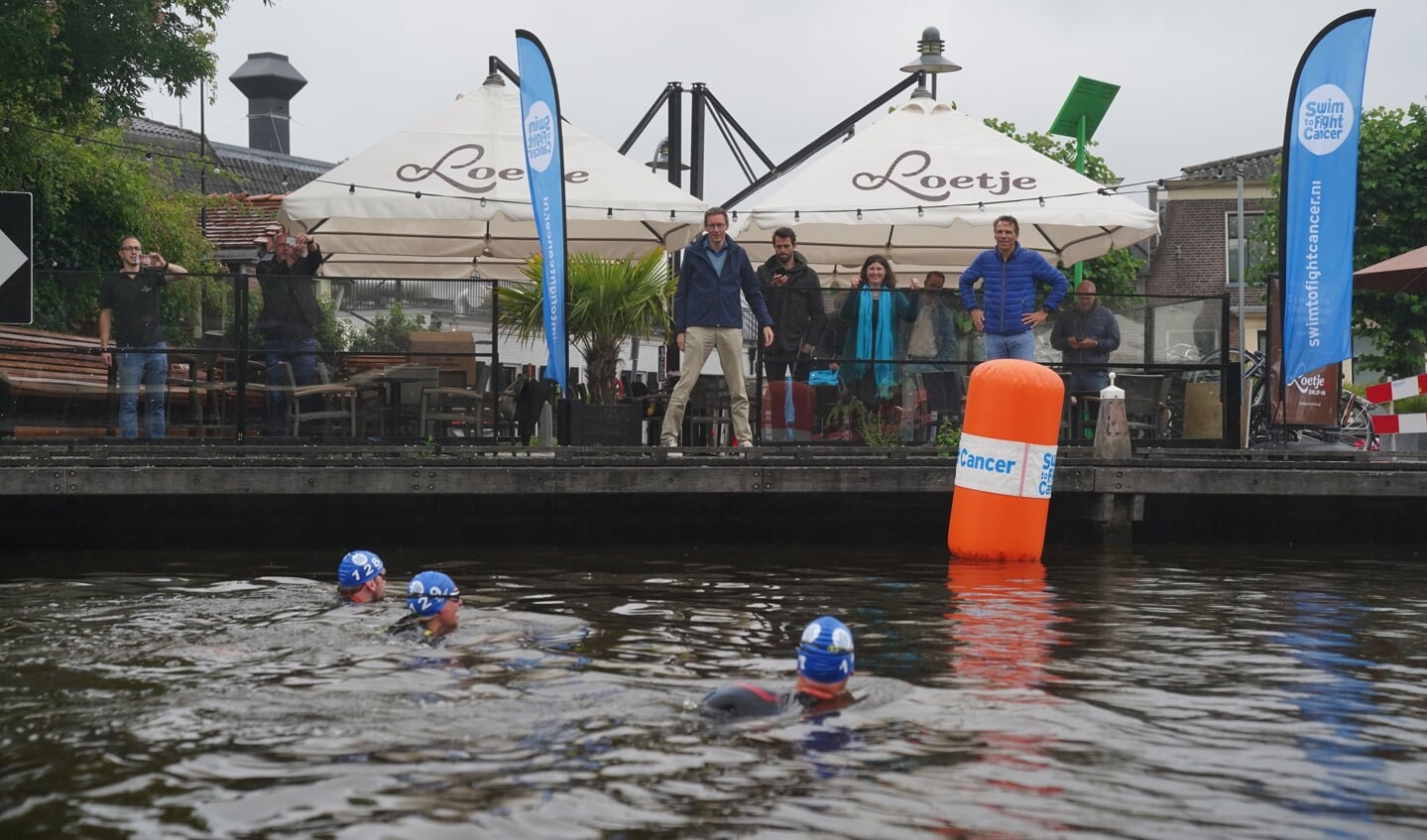 Symbolische Swim in 2020.