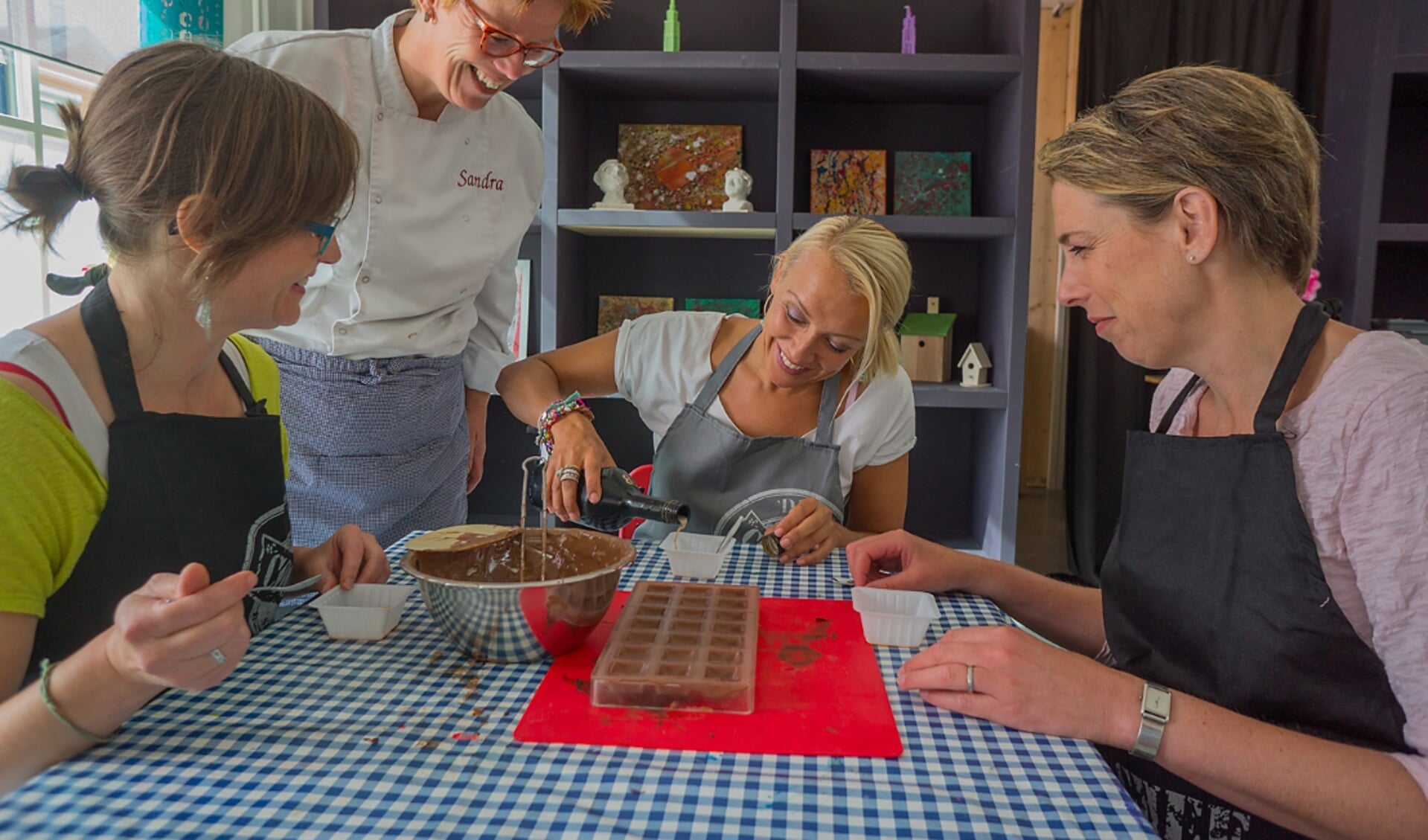 Vulling bonbon maken 