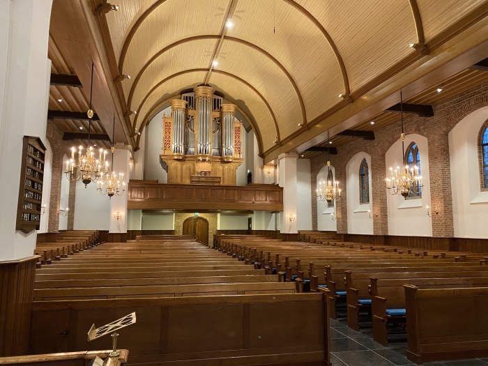 Interieur Grote Kerk Scherpenzeel