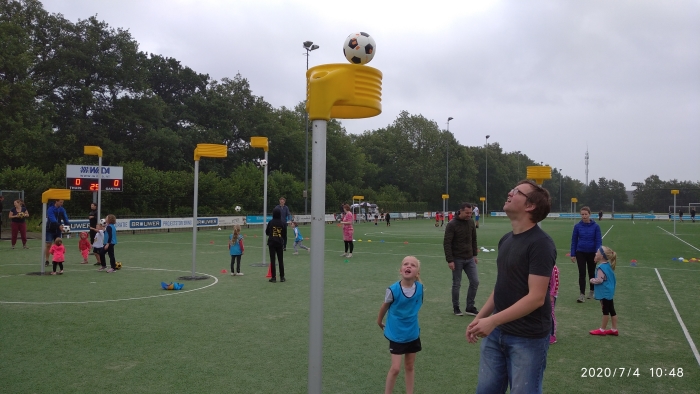 Ouders deden actief mee bij de Kangoeroe Klub