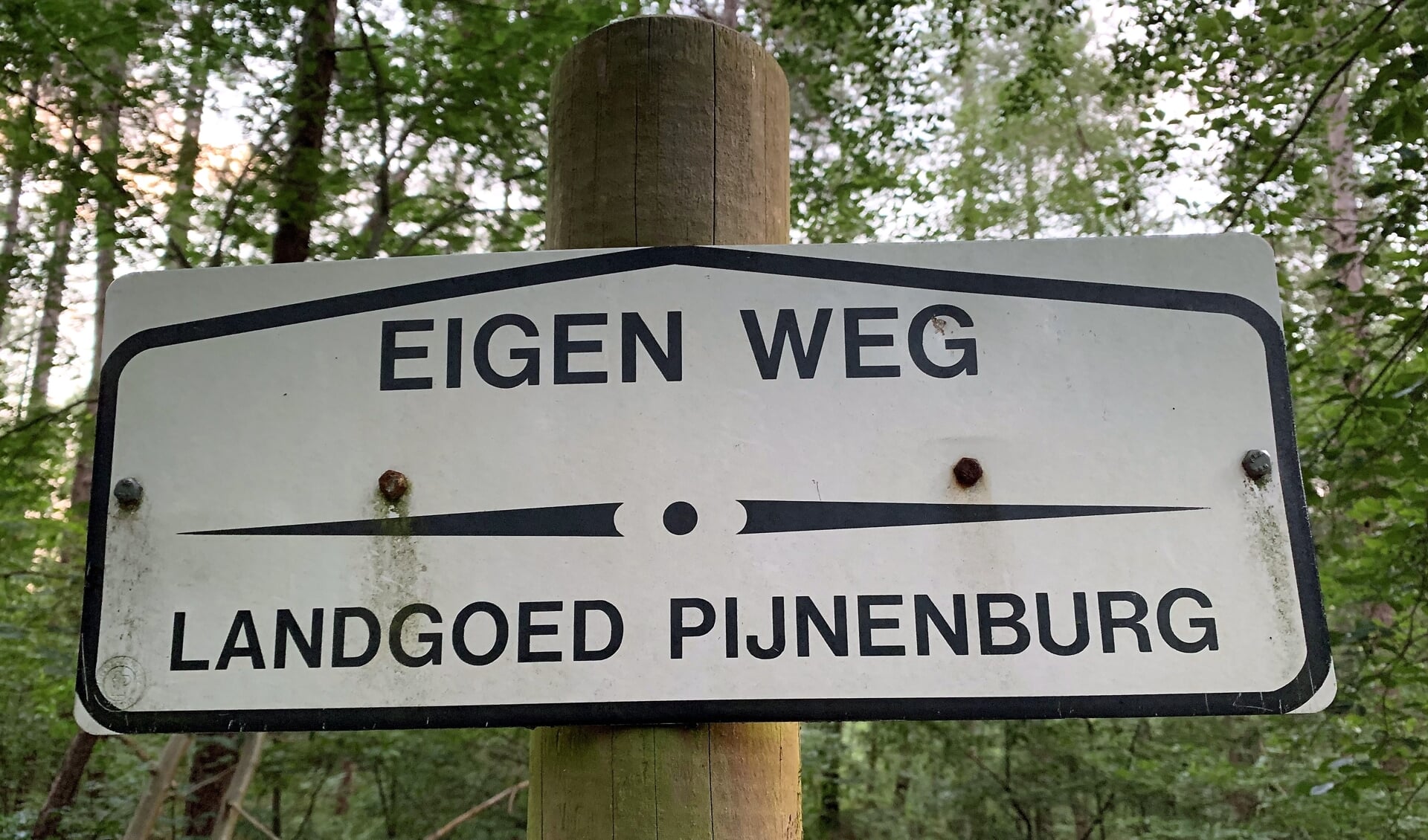 Landgoed Pijnenburg is al 160 jaar in bezit van de familie Insinger, maar is opengesteld voor wandelaars. 
