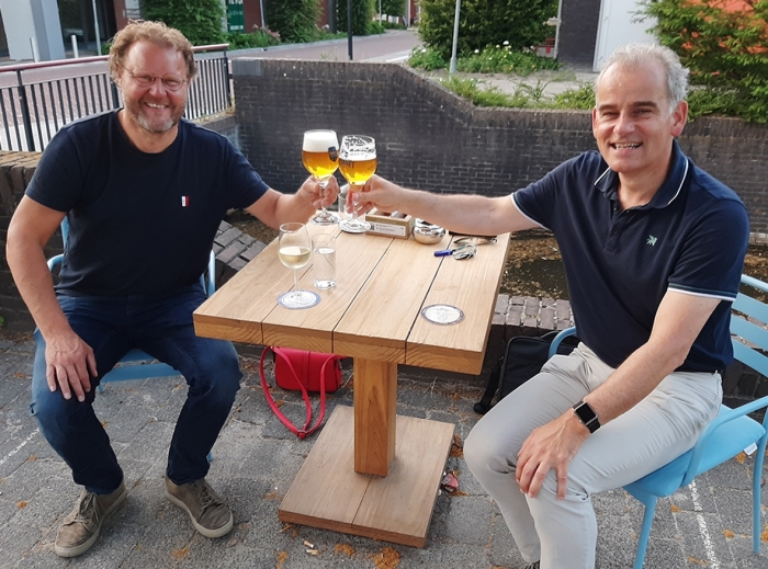 l. Ron Verhoeve, r. Tim de Bondt