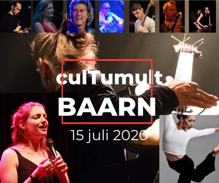 cuTumult Baarn op 15 juli in de Speeldoos