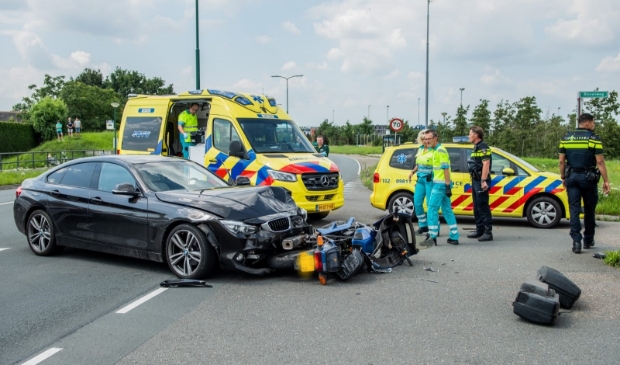 Ongeluk op de rondweg