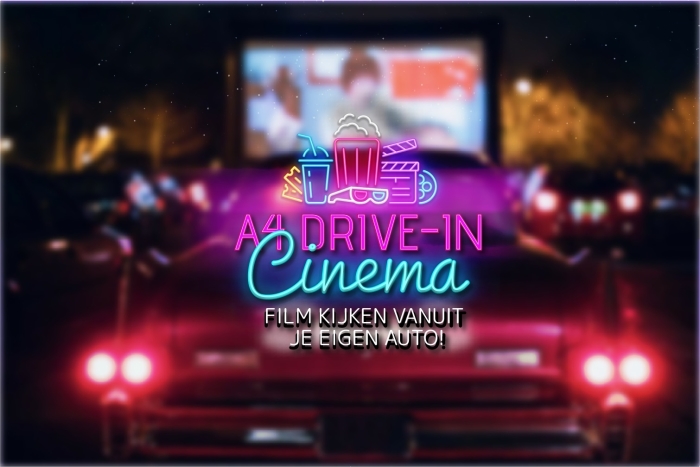 Drive-in bios langs snelweg A4 Roelofarendsveen