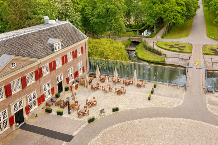 Het Slotplein van Slot Zeist als Pop Up BBQ locatie