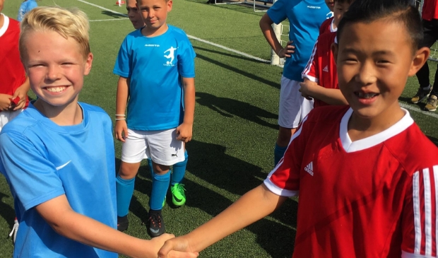 Ook sporten is een belangrijk onderdeel tijdens de Summer School.
