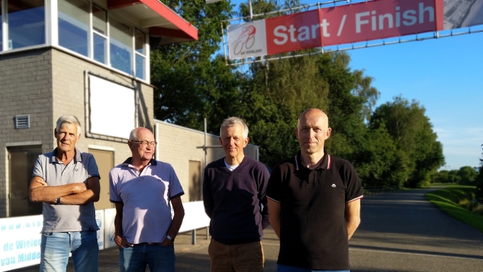 v.l.n.r. Gert-Jan Nederend, Henk van Rijn, Jaap Hengeveld en Vincent Volmer