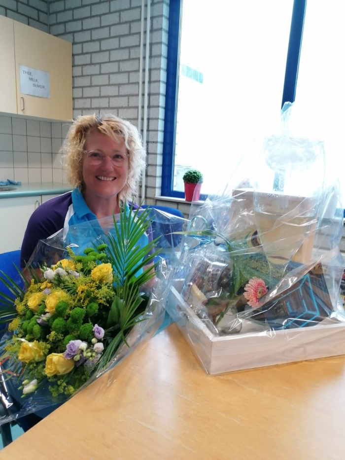 Netty 25 jaar in dienst bij Bronbad De Lockhorst
