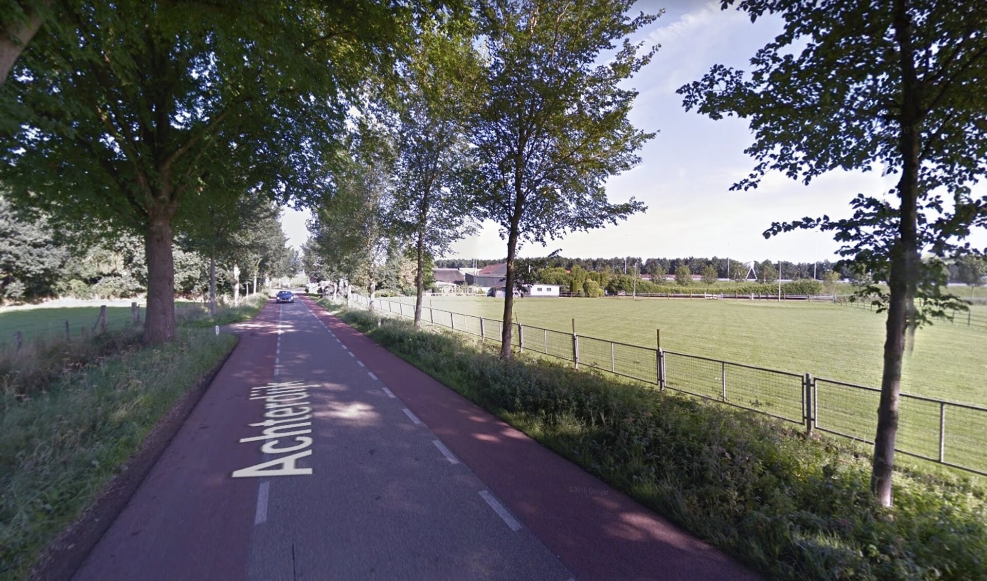 De spitsafsluiting gebeurt met borden, op het wegvak tussen de Marsdijk en de Tureluurweg. 