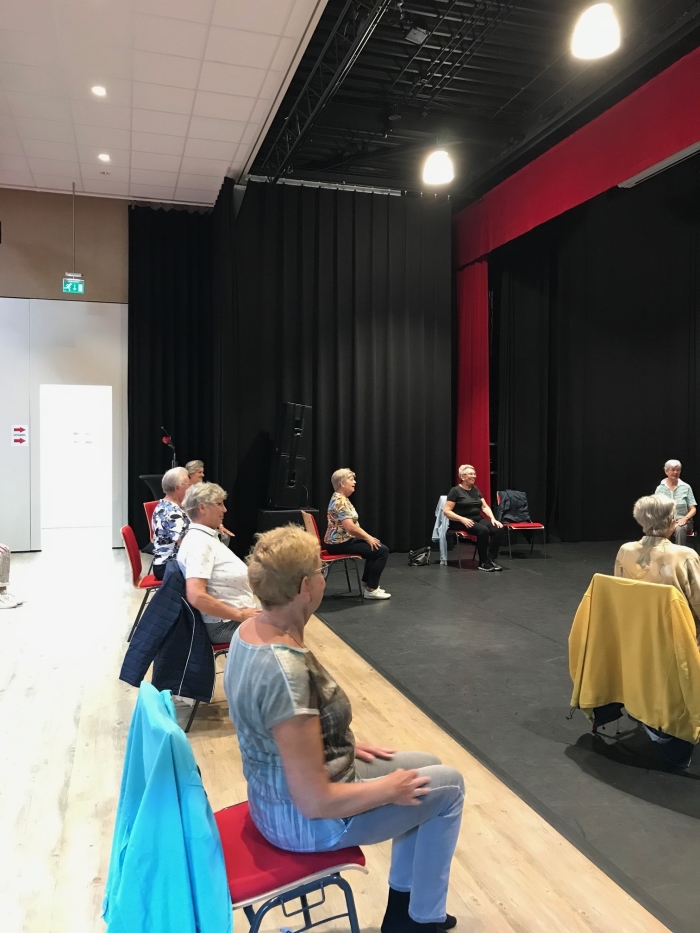 sporten op 1,5m afstand