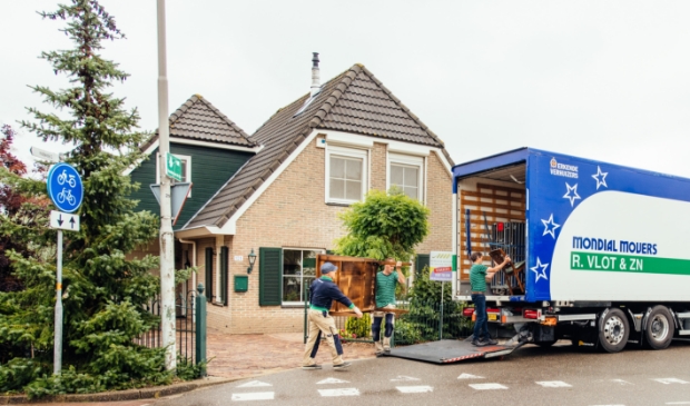 Een unieke waterstofverhuiswagen.
