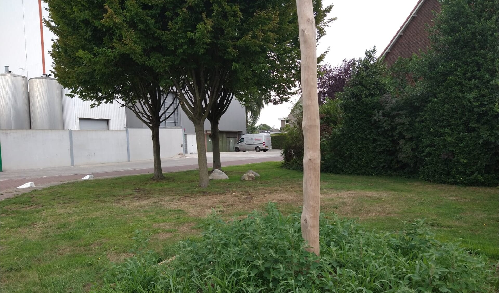 De speelplek op de hoek Margrietlaan/Marijkelaan in Voorthuizen