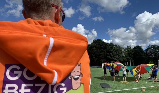 De kinderen maakten kennis met lokale sport- en cultuuraanbieders tijdens het Goed Bezig zomerkamp.