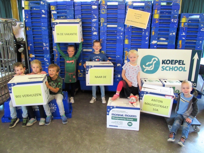De onderbouwlocatie van de Koepelschool verhuist