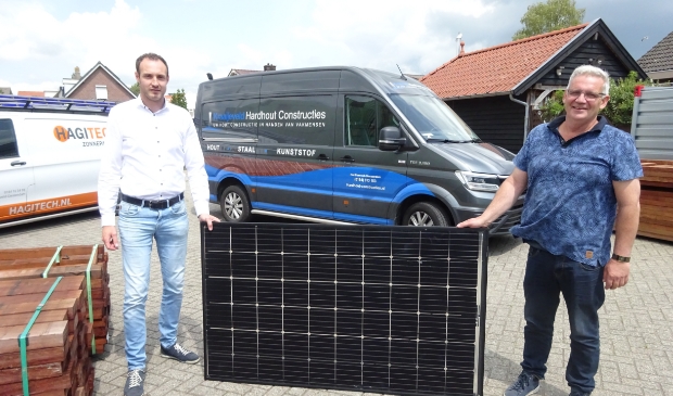 ,,We zijn er trots op dat we Piet Kraaijeveld en zijn bedrijf hebben mogen voorzien van een zonnepaneleninstallatie.”