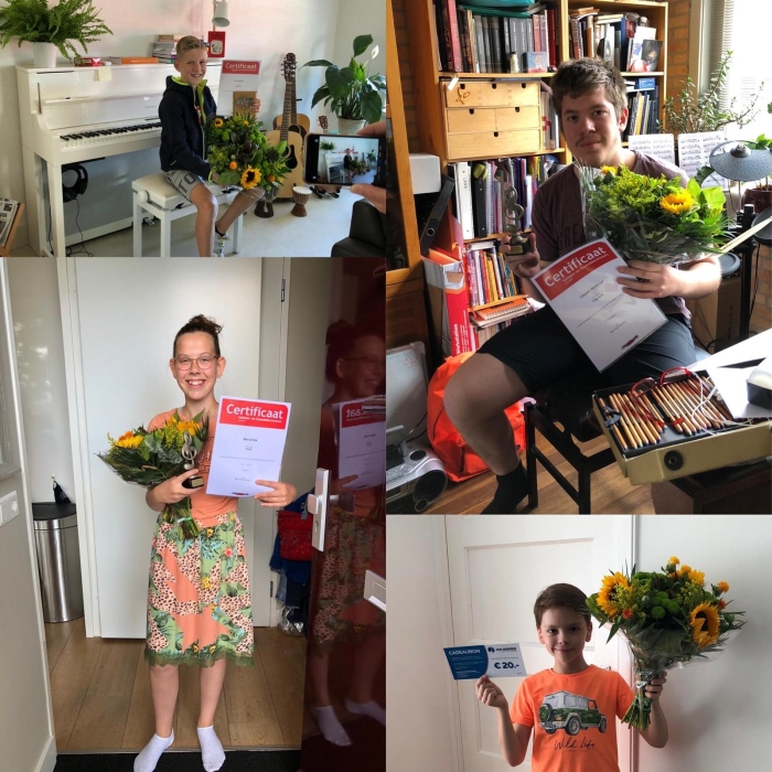 Winnaars Online Solistenconcours Crescendo Sliedrecht