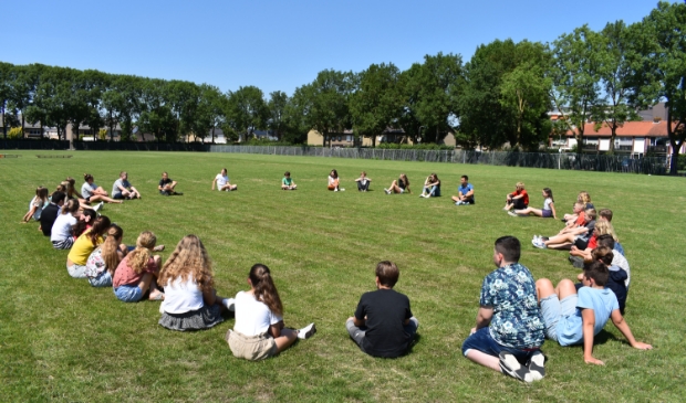 Nieuwe brugklassers maken kennis op de middelbare school